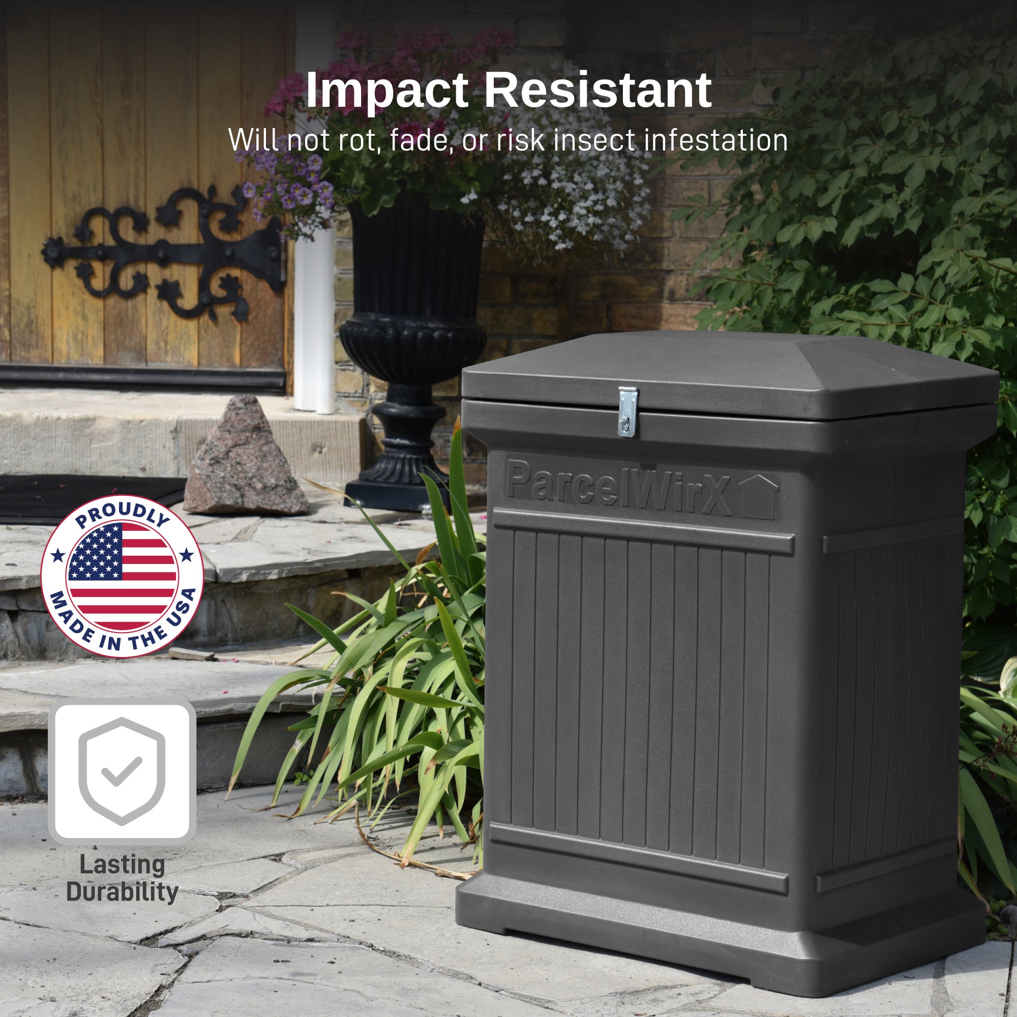 ParcelWirx Premium Vertical Package Delivery Box