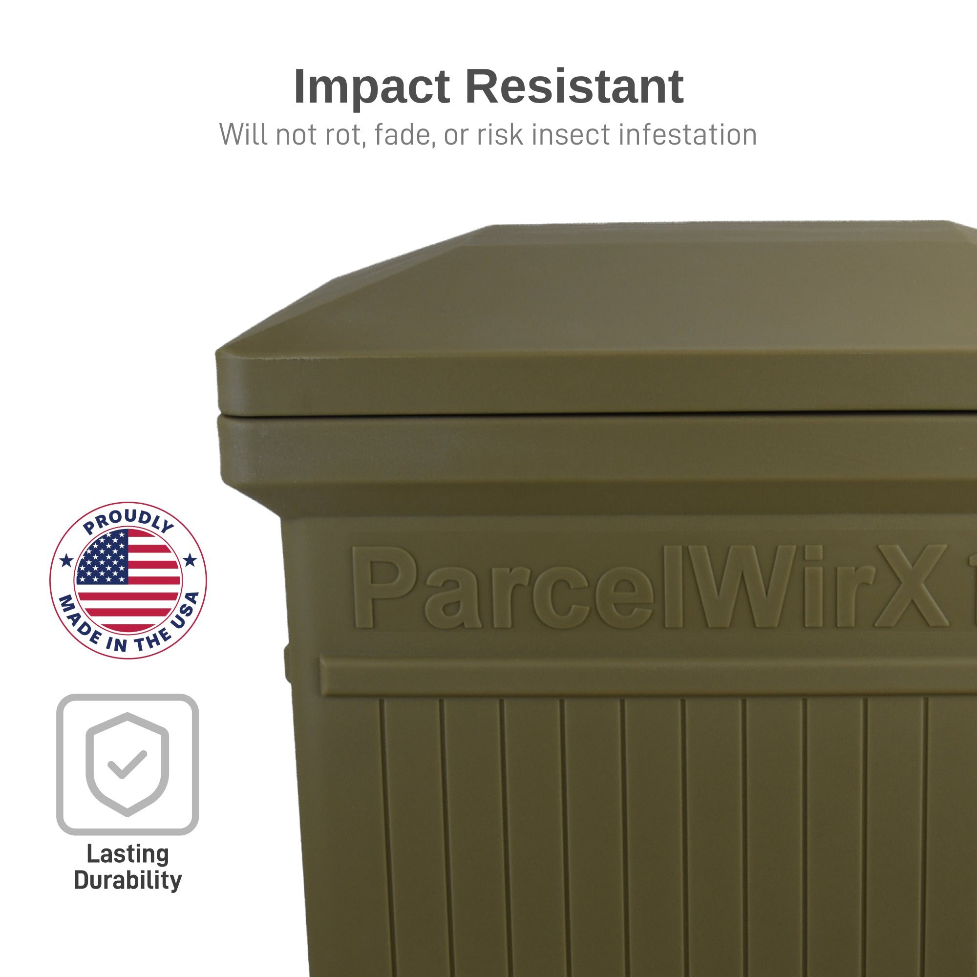 ParcelWirx Standard Vertical Package Delivery Box