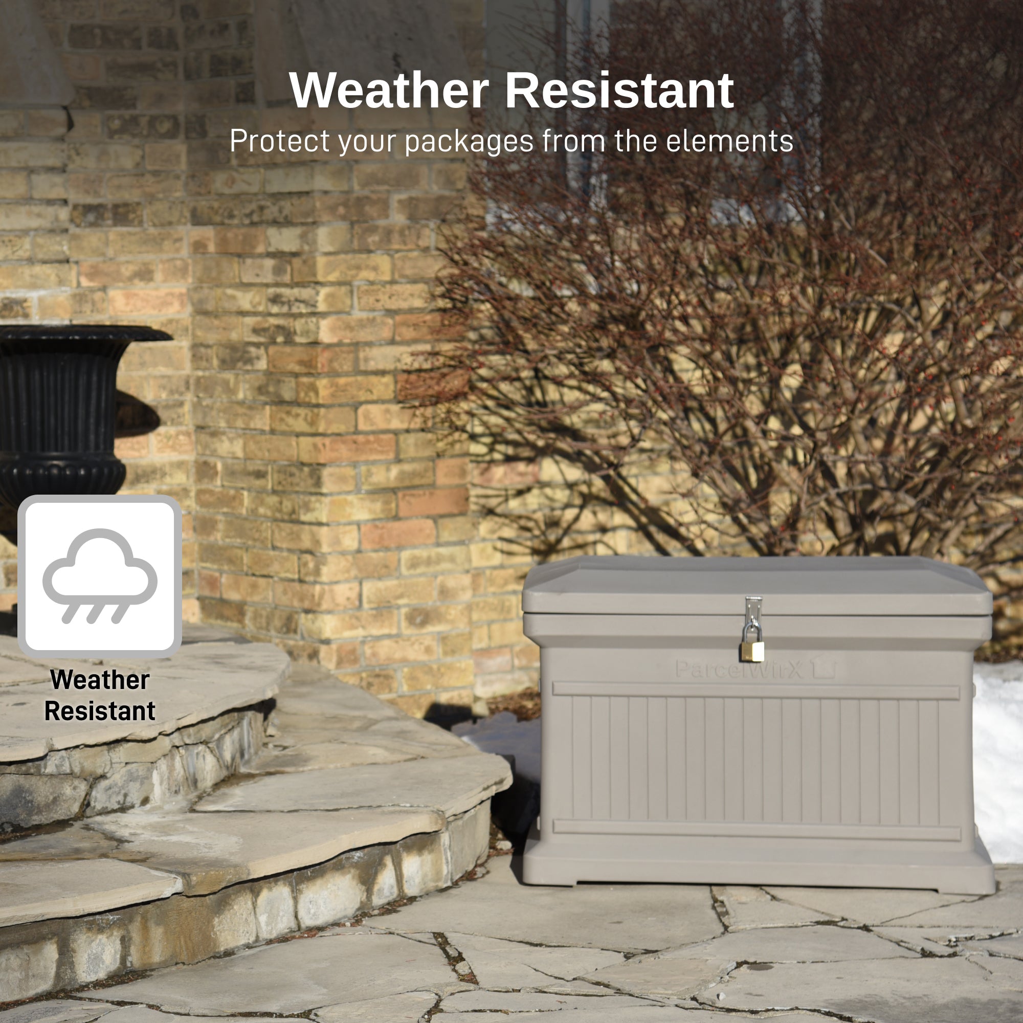 ParcelWirx Premium Horizontal Package Delivery Box