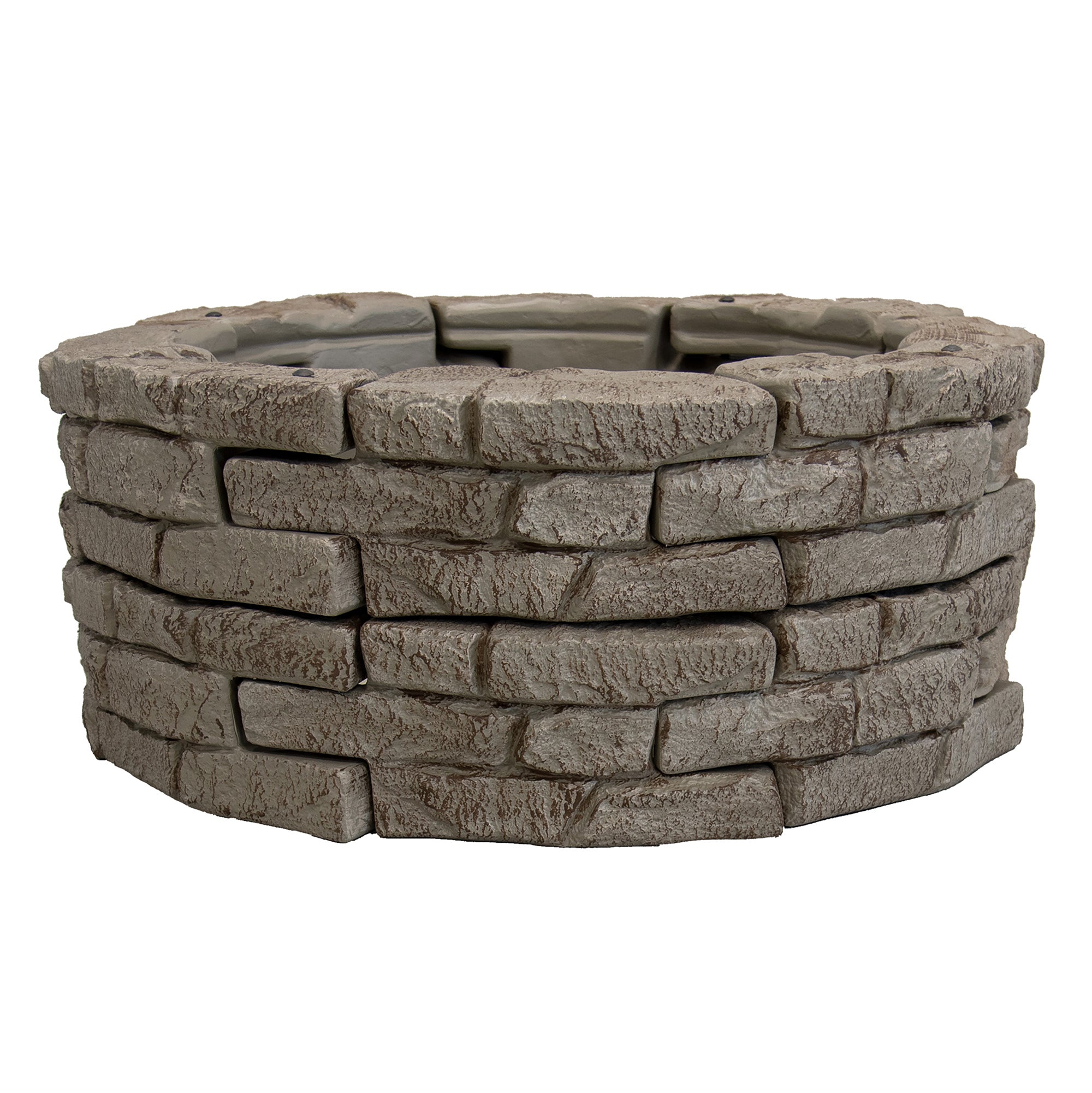 Rock Lock Raised Garden Bed Kit - 48 inch Round, 20 inch High