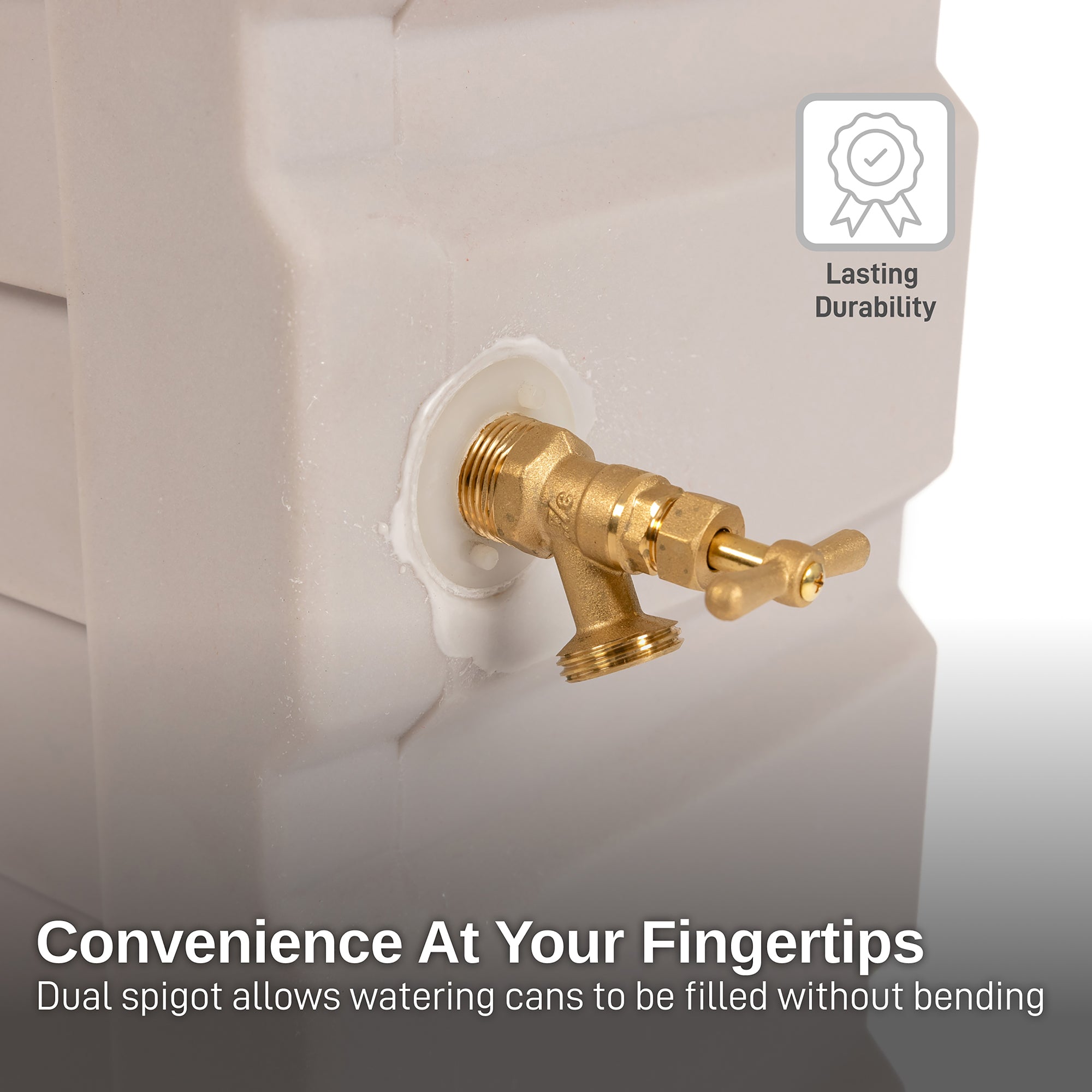 25 Gallon Rainwater Shed Collector