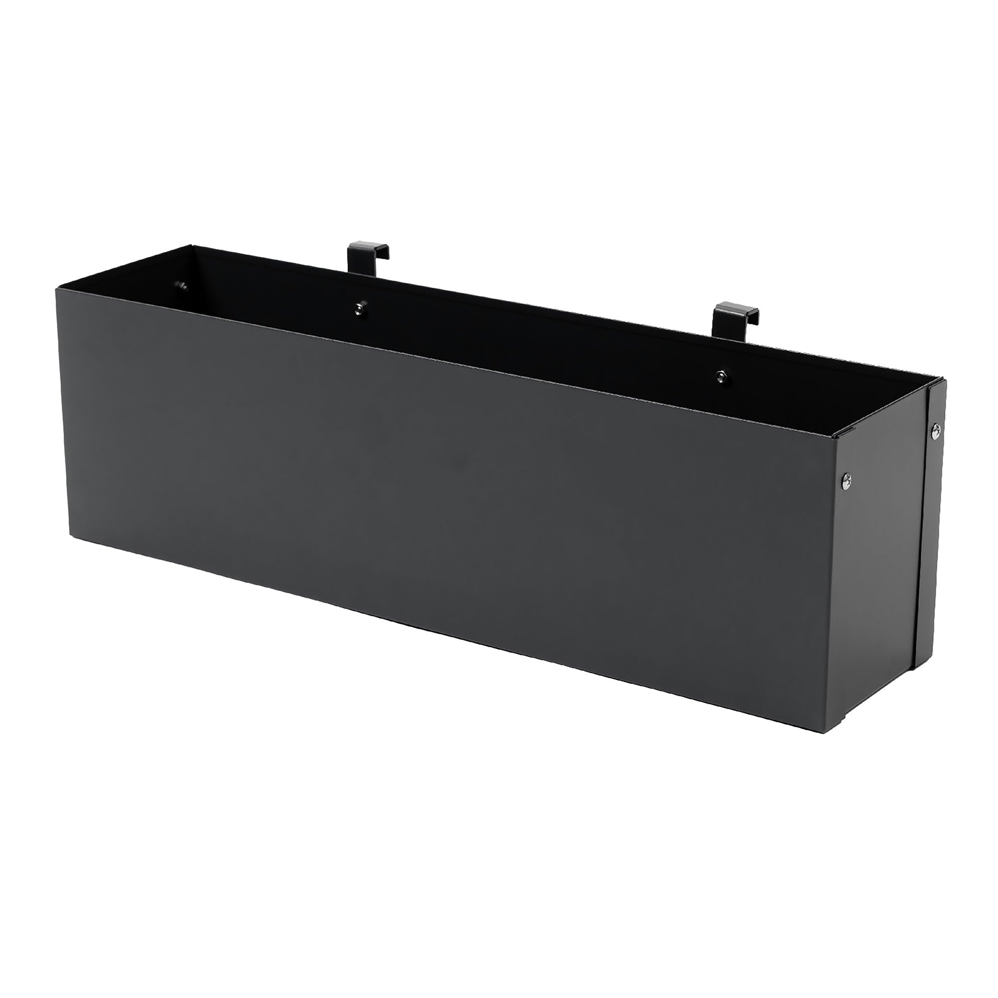 black hanging planter box Premium Air Conditioner Planter Screen