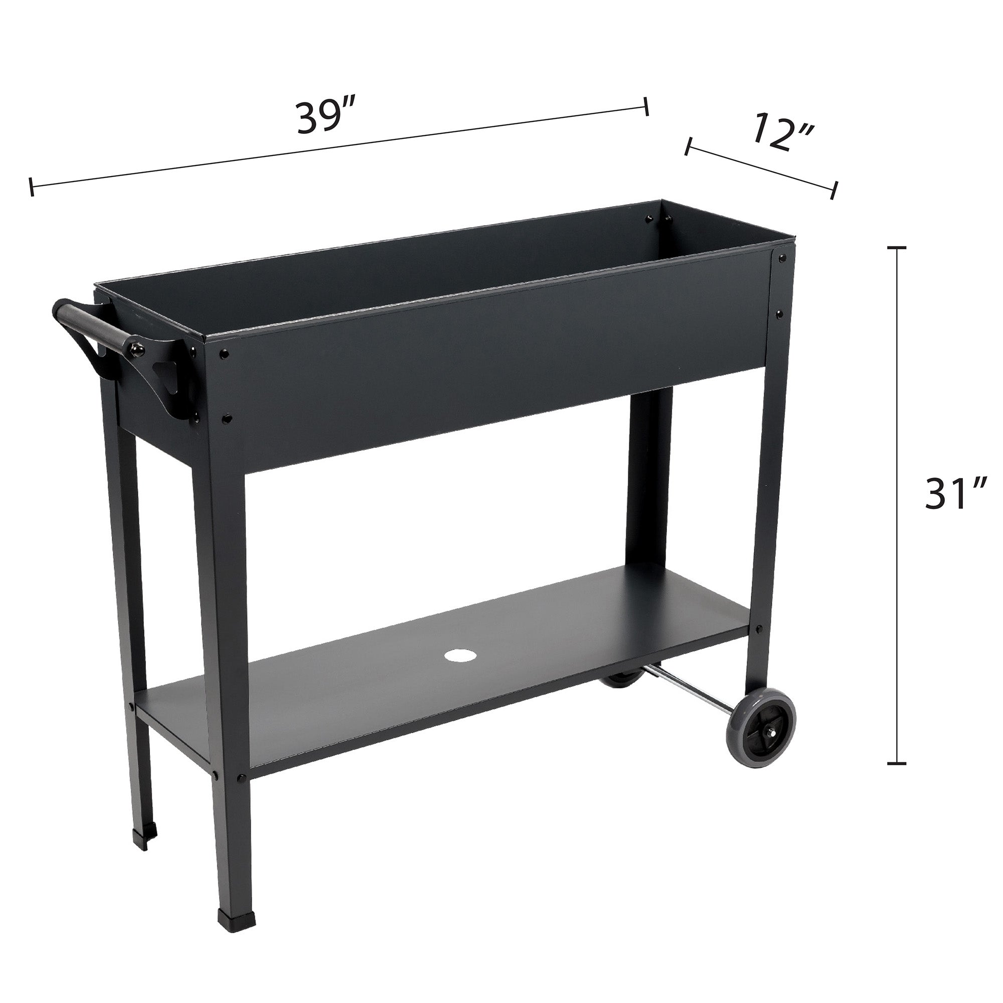 Raised Planter Cart