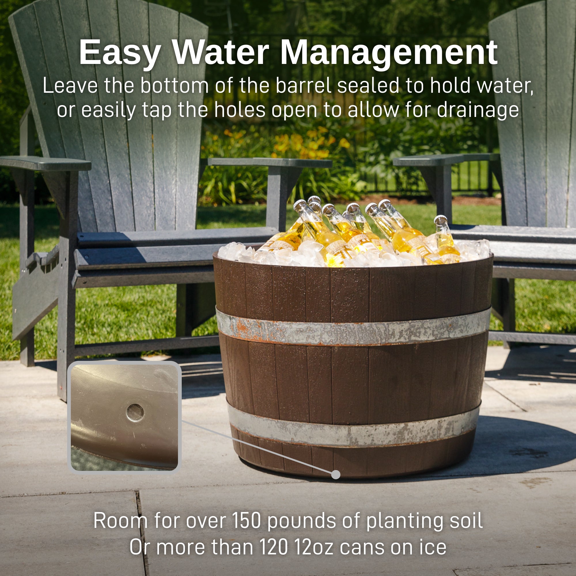 24 inch Better Barrel Planter