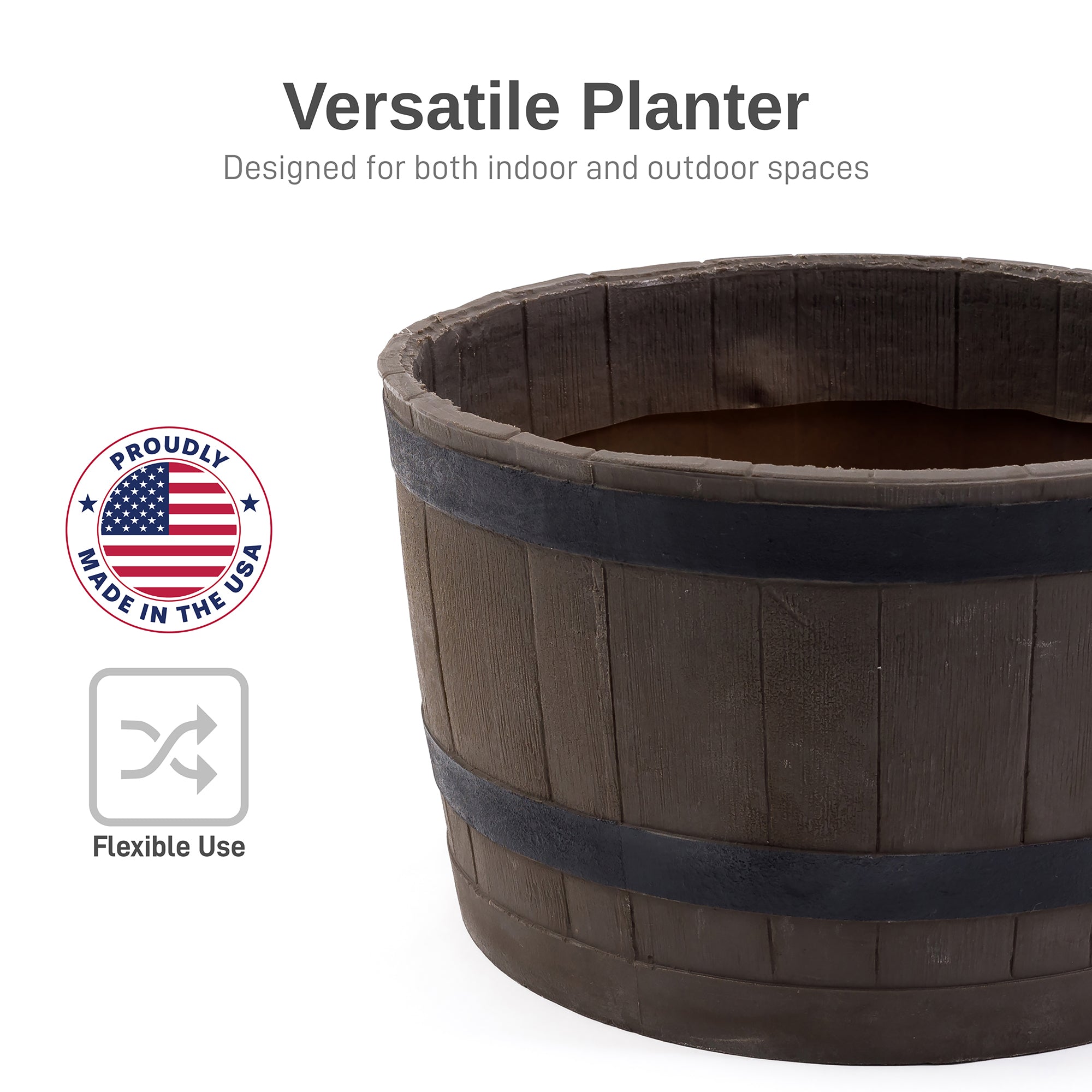 Barrel Planter