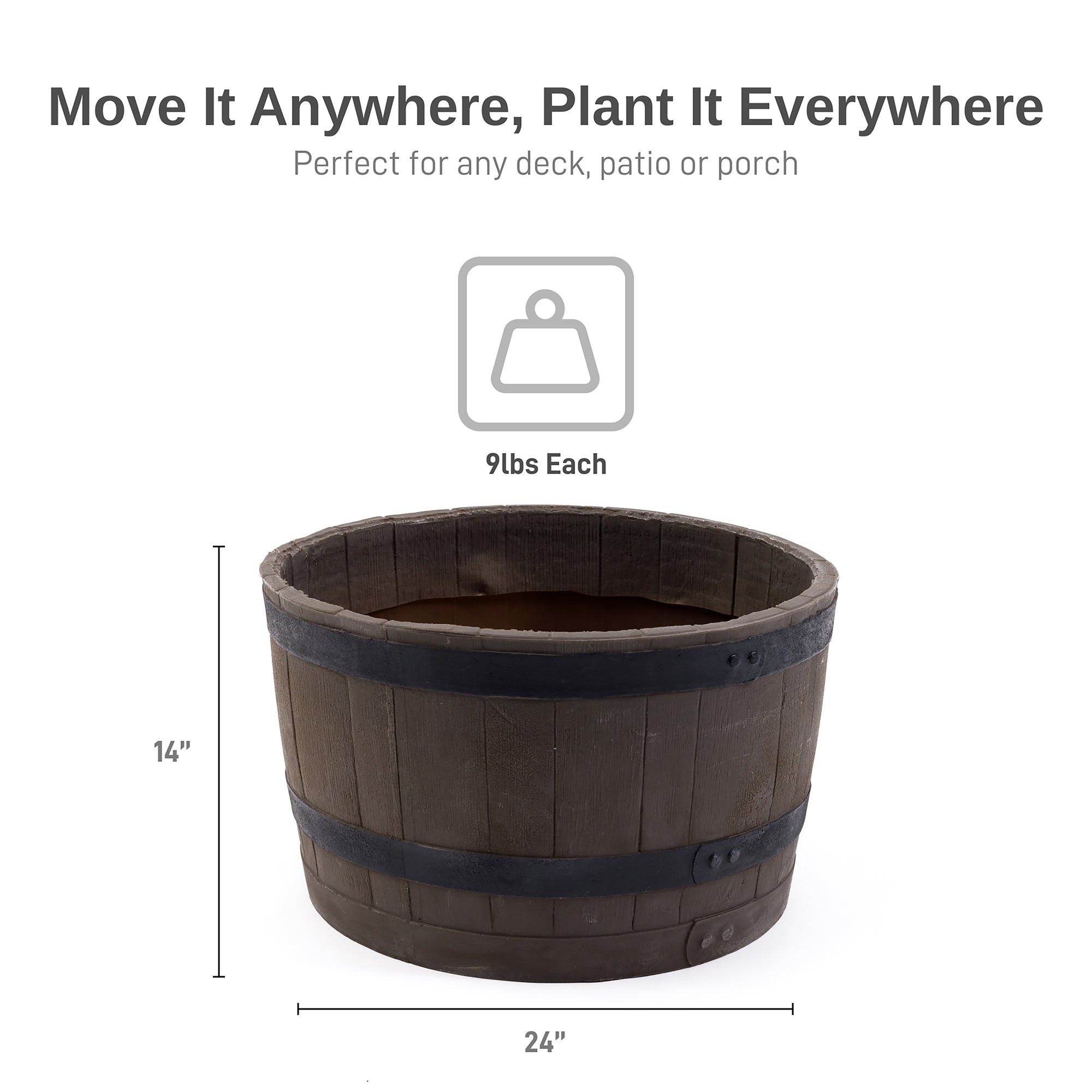 Barrel Planter