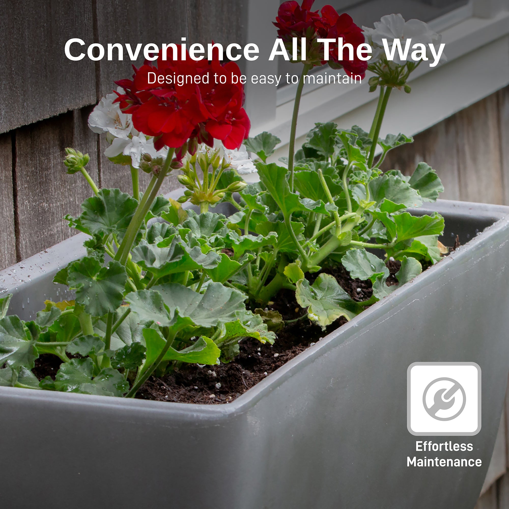 Rectangular Planter With Optional Stand