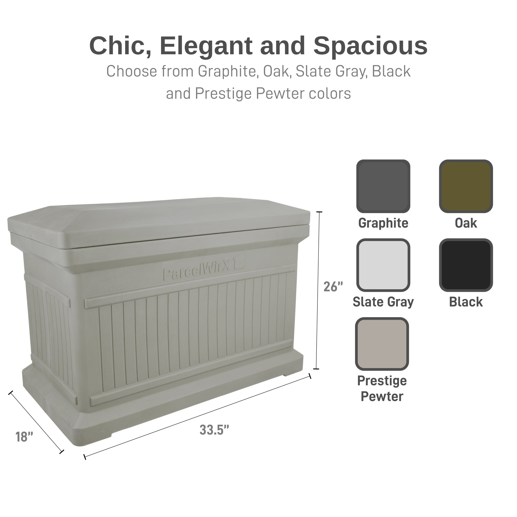 ParcelWirx Standard Horizontal Package Delivery Box