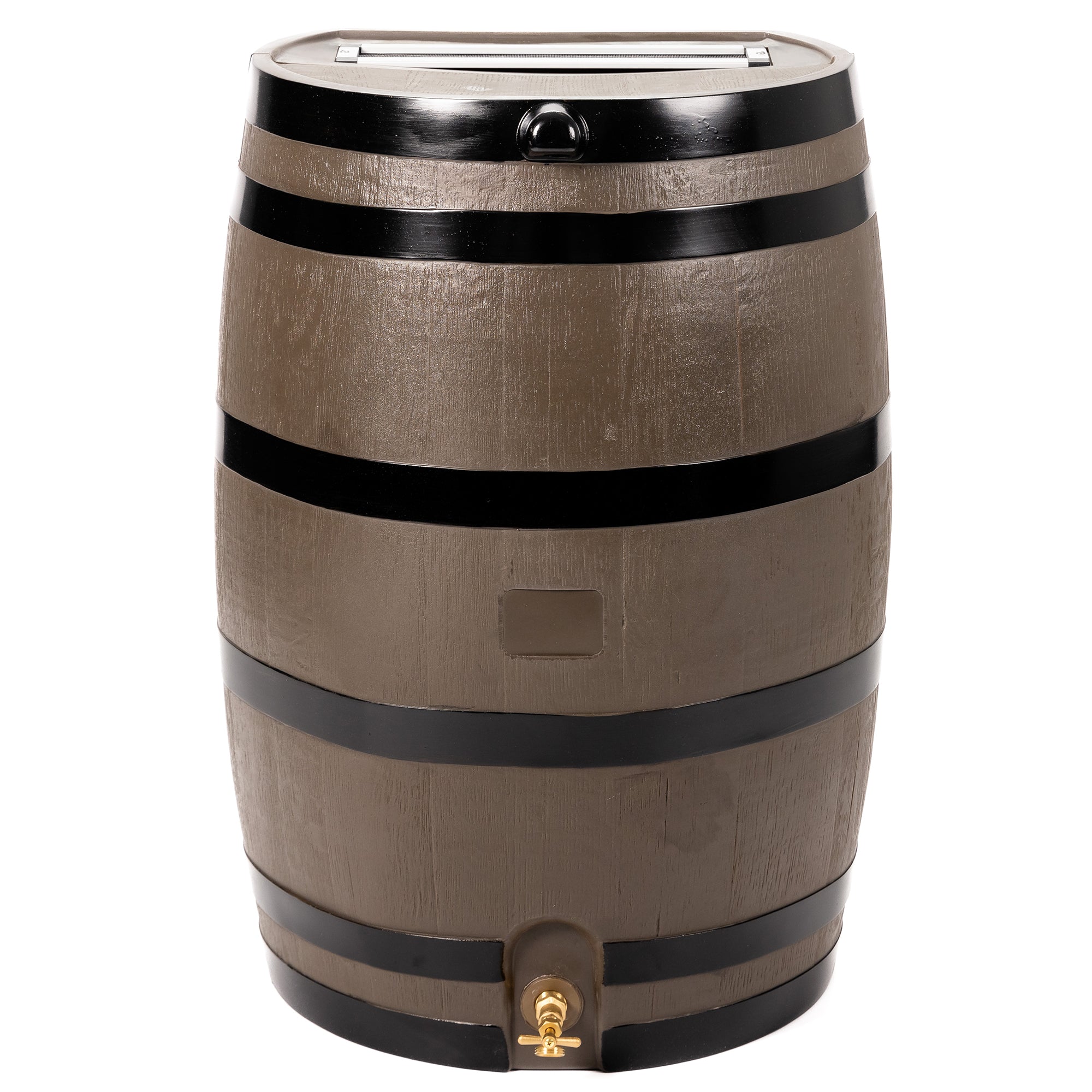 50 Gallon Flat Back Rain Barrel