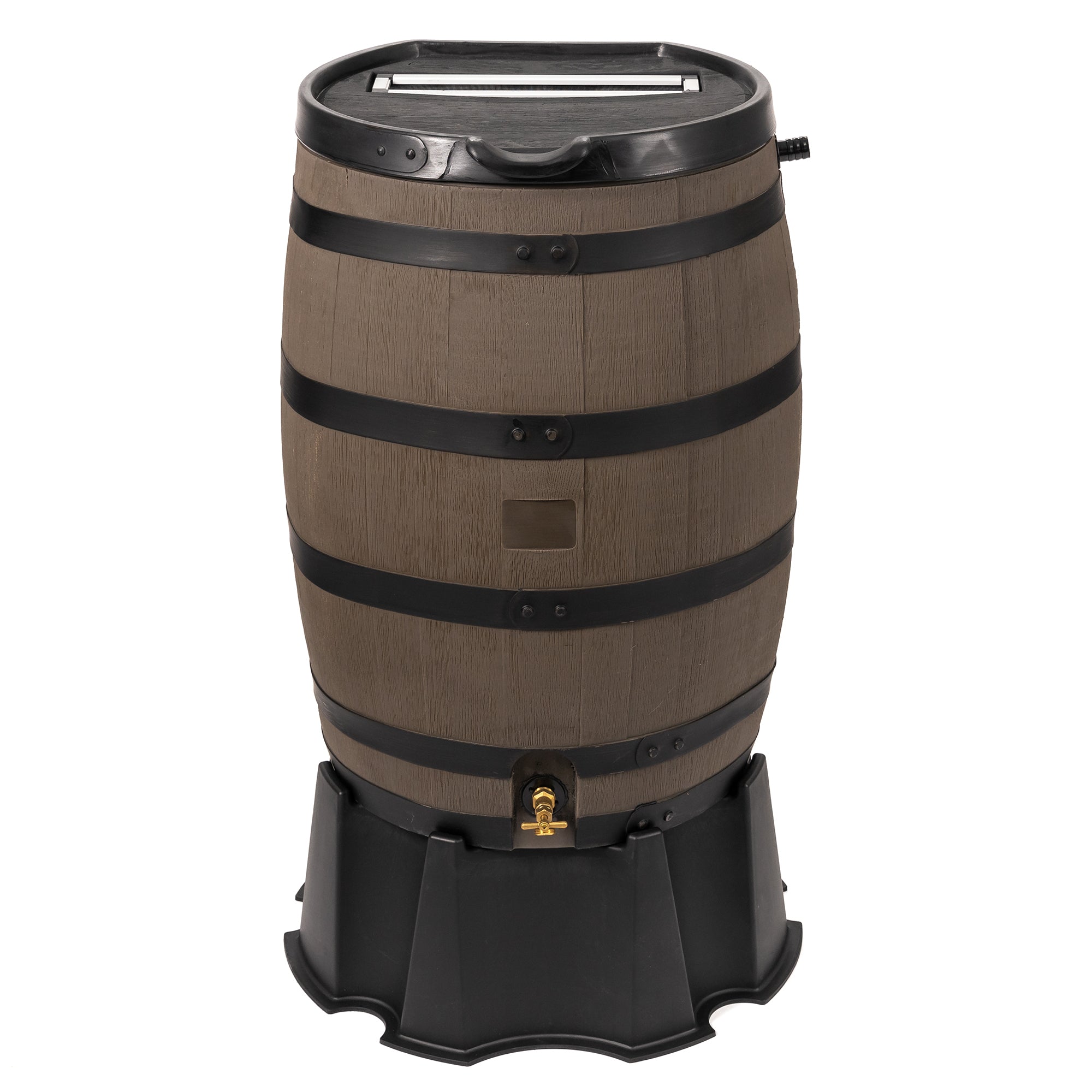 Flat Back Rain Barrel Stand