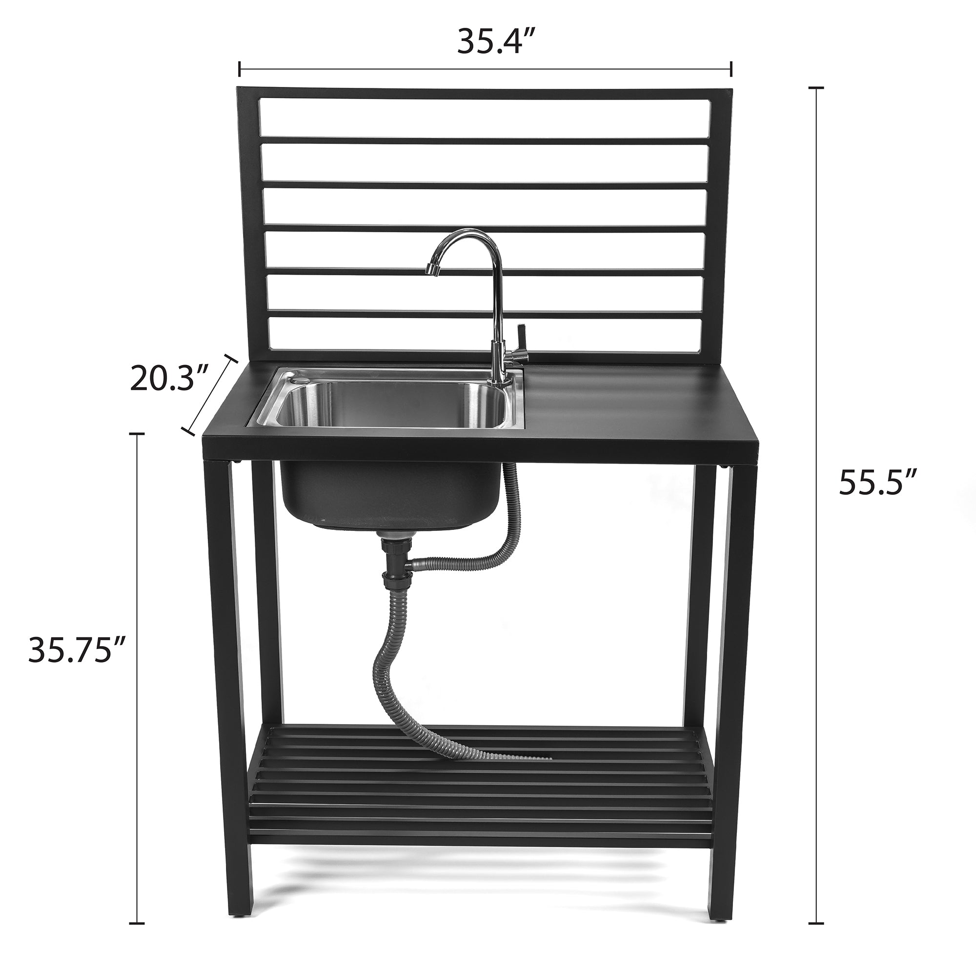 Outdoor Kitchen with Sink