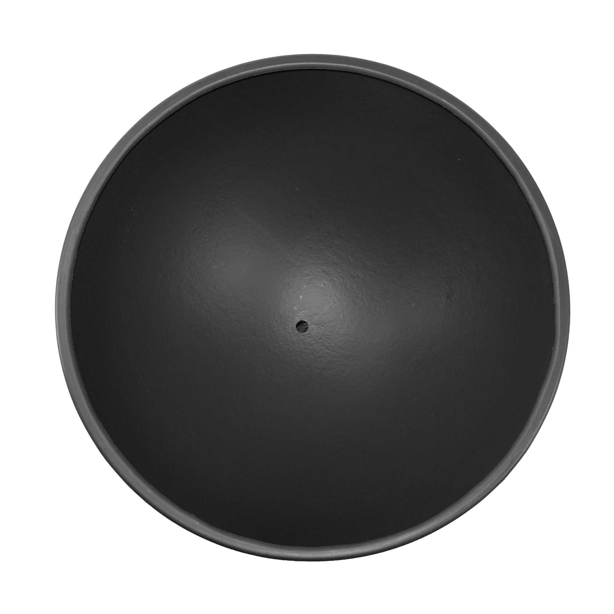 Black half dome solerno planter top