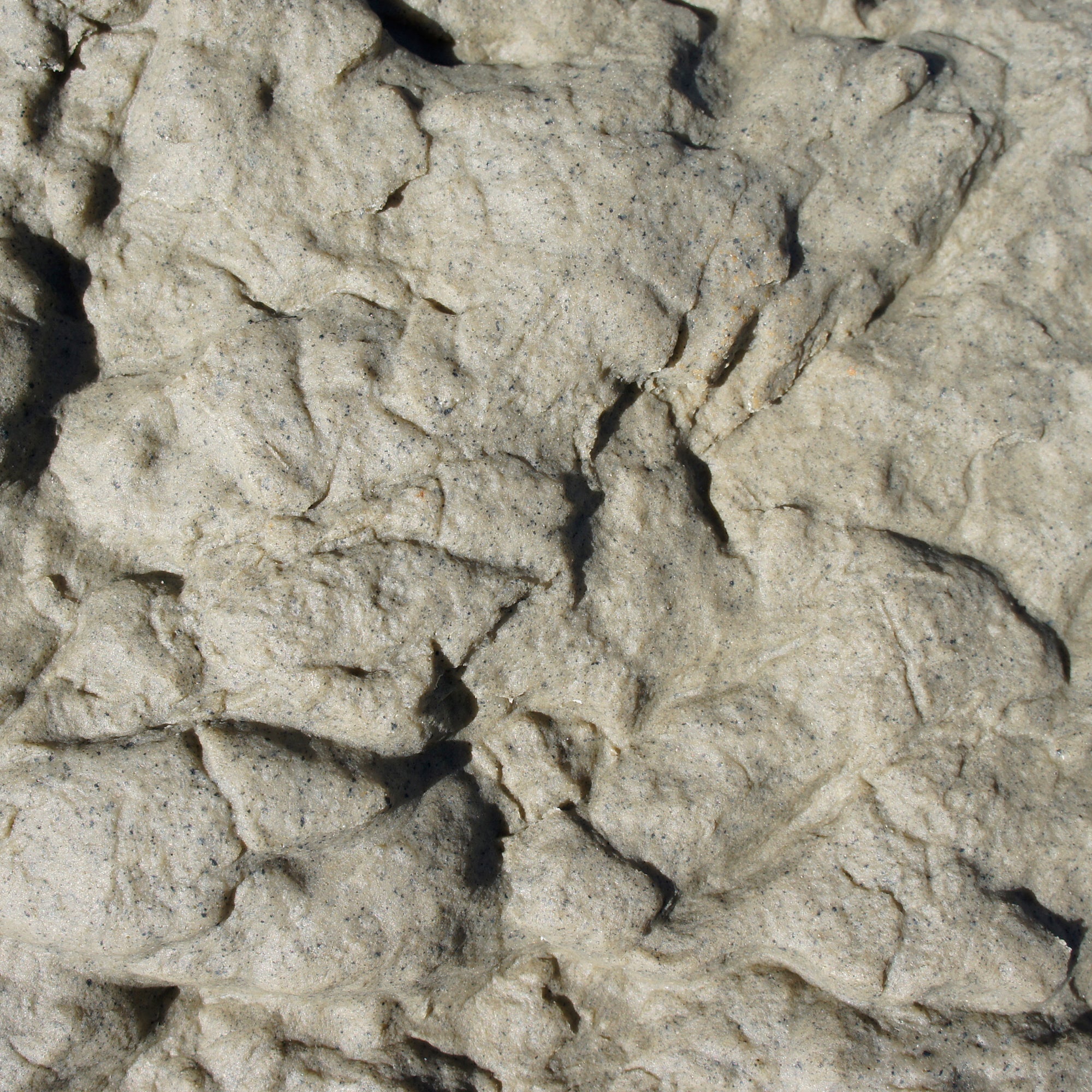 close up of sandstone landscape rock texture