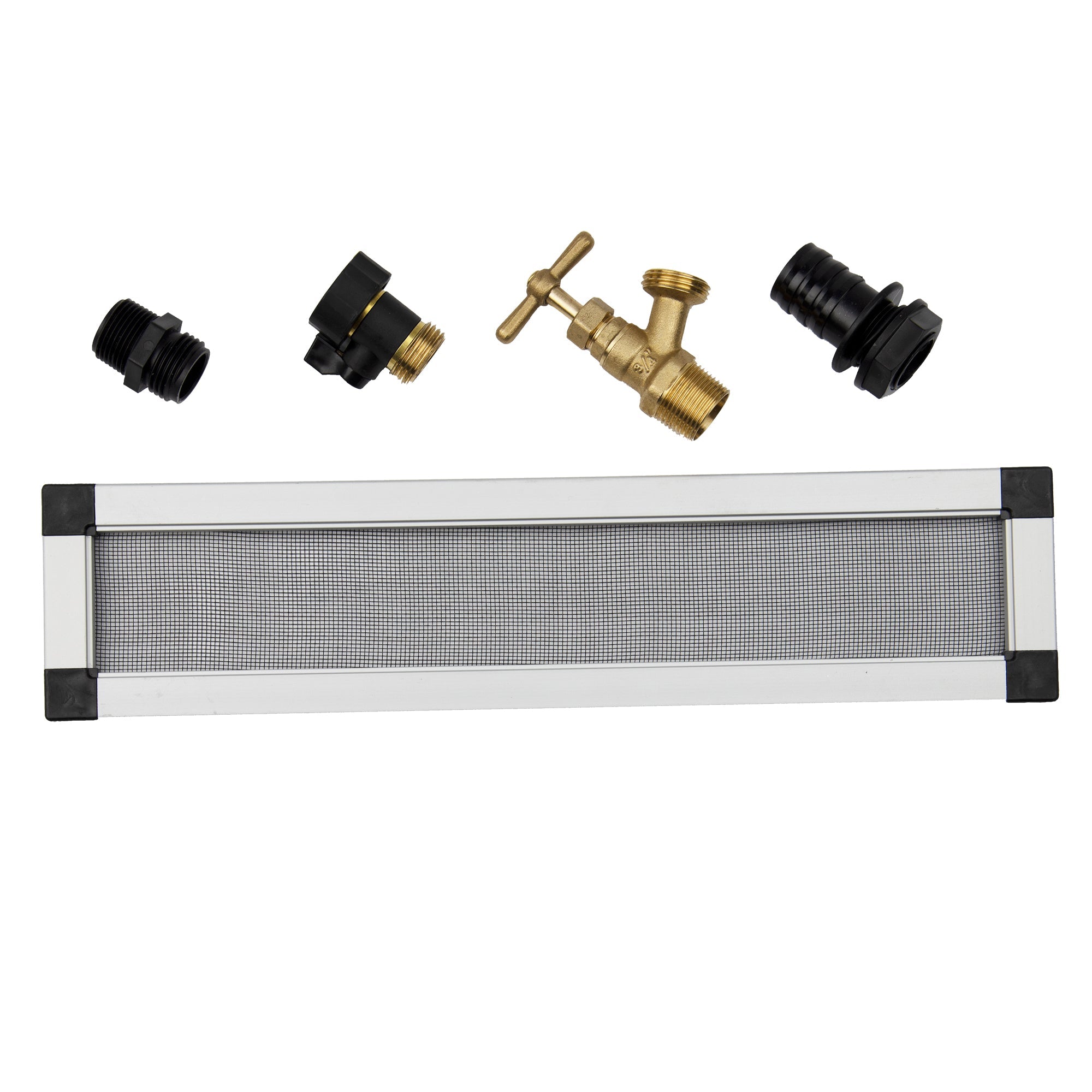 Rbs050 Regenfass-Zapfhahn Aus Messing – Unibody-Design, Einfache Montage, Bleifrei